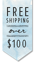 Free shipping on Chloe and Isabel orders over one hundred dollars!