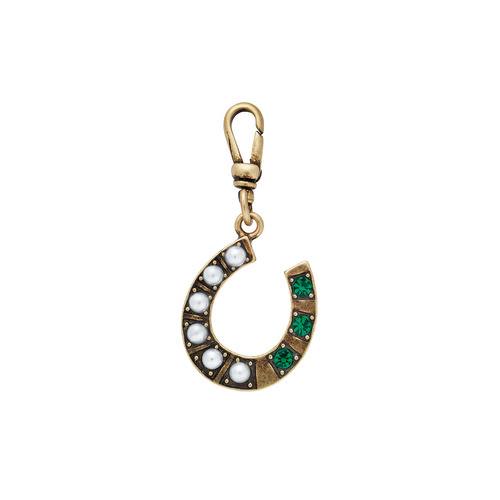 TRESORS HORSESHOE CHARM on a white background