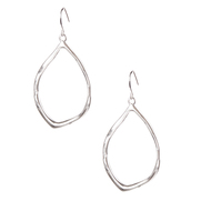 Organic Teardrop Earrings