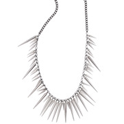 Long Multi Spike Drops Necklace