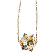 Spike Ball Pendant Necklace