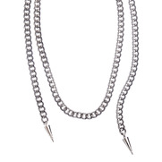 Lariat Chain with Spike Ends Necklace