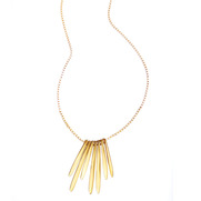 Multi Sticks Pendant Necklace
