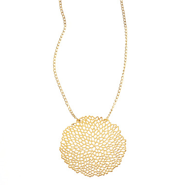 Pom Pom Pendant Necklace
