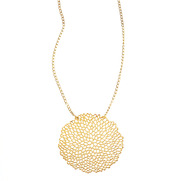 Pom Pom Pendant Necklace