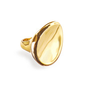 Oversized Smooth Metal Ring