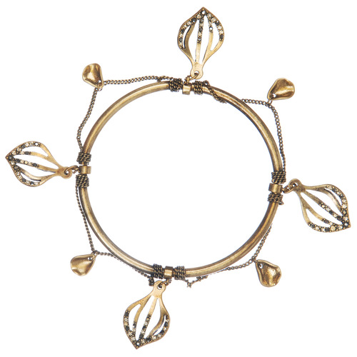 Cut Out Petal Stretch Bracelet on a white background