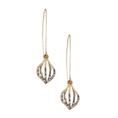 Single Cut Out Petal Earrings