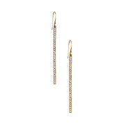 Pave Stick Earrings