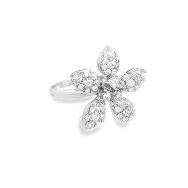 Deco Flower Ring on a white background