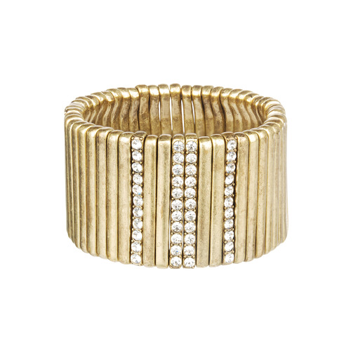 Pave Stick Stretch Bracelet