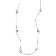CZ By The Yard Necklace