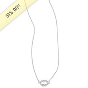 Pave Lips Pendant