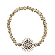 Baguette Flower Stretch Bracelet