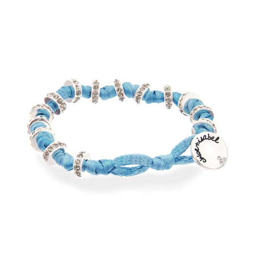 Knots + Bolts Wrap Bracelet on a white background