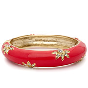 Enamel + Crystal Bangle