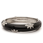 Enamel + Crystal Bangle