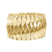 Metal Twist Stretch Bracelet