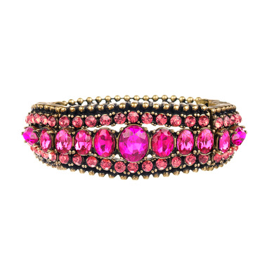 Stone Embellished Bracelet on a white background