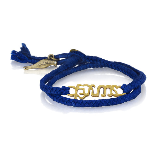 The Brave Collection Wrap Bracelet on a white background
