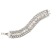 Rhinestone + Chain Link Bracelet