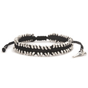 Deconstructed Zipper + Knot Bracelet