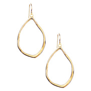 Organic Teardrop Earrings
