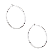 Skinny Hoop Earrings