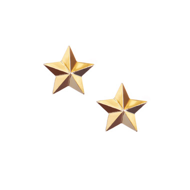 Star Stud Earrings on a white background